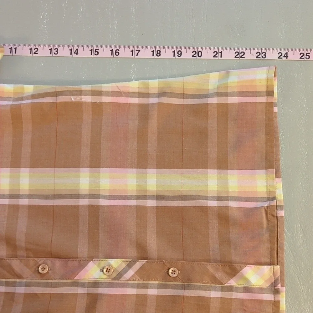 Vintage Levi's Plaid Blouse Button Up‎ size 12